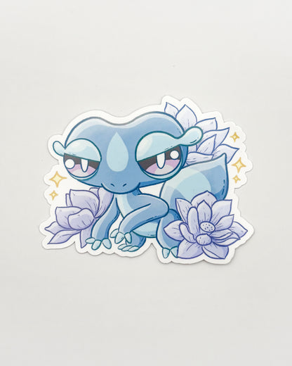 Water Gecko Waterproof Die Cut Sticker