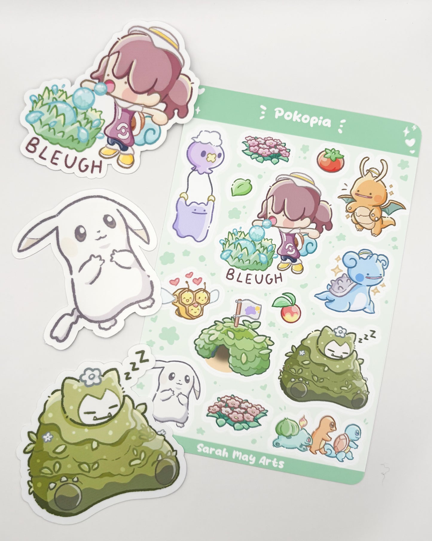 PKMN Utopia Sticker Sheet