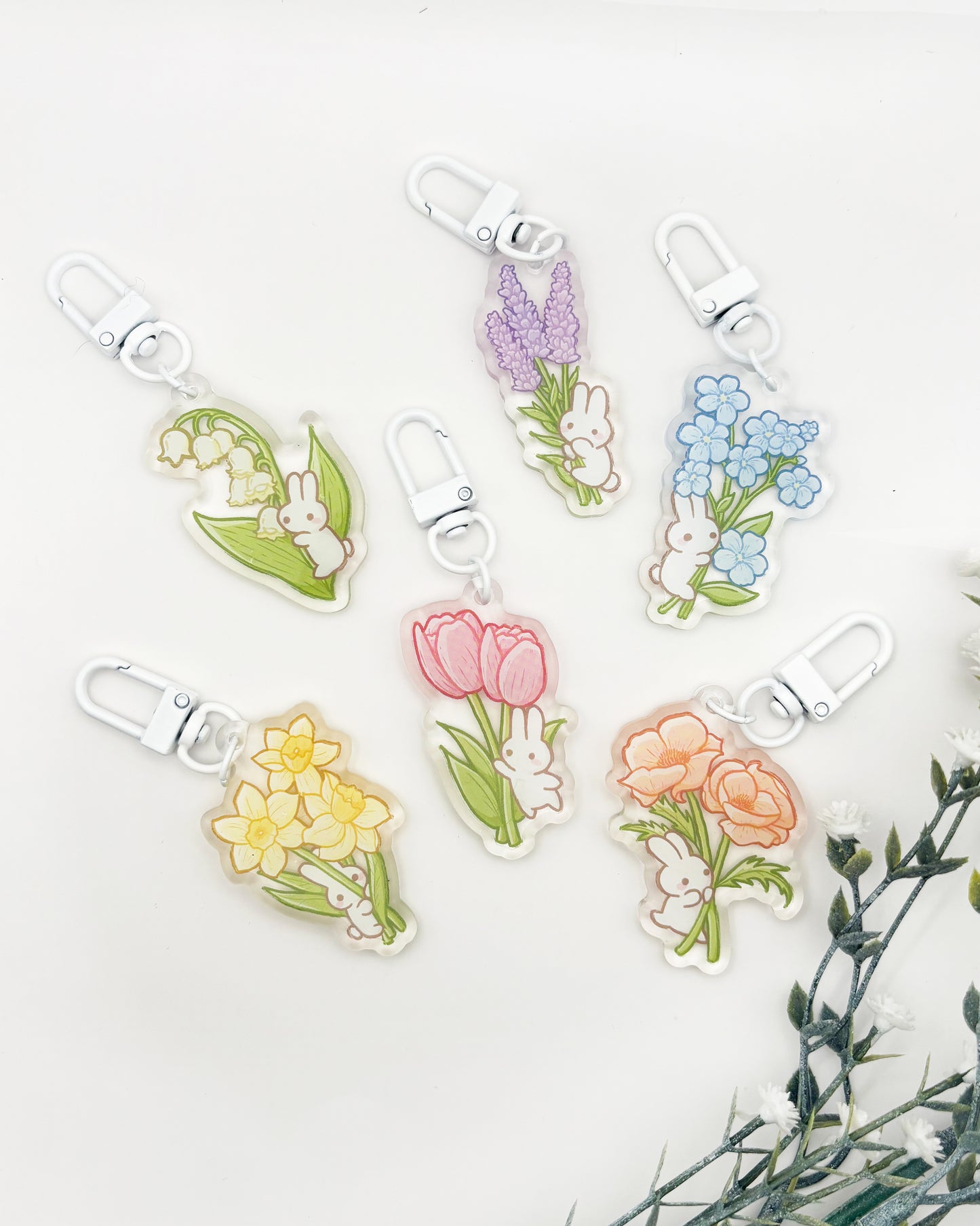 Flower Patch Keychain Blind Bag