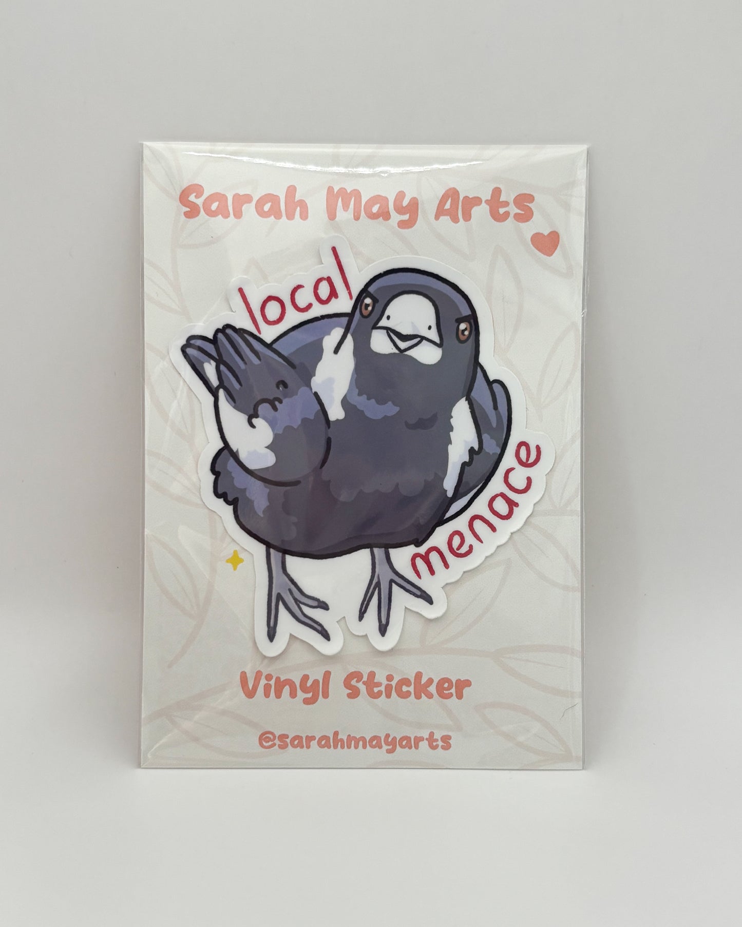 Local Menace Waterproof Die-Cut Sticker