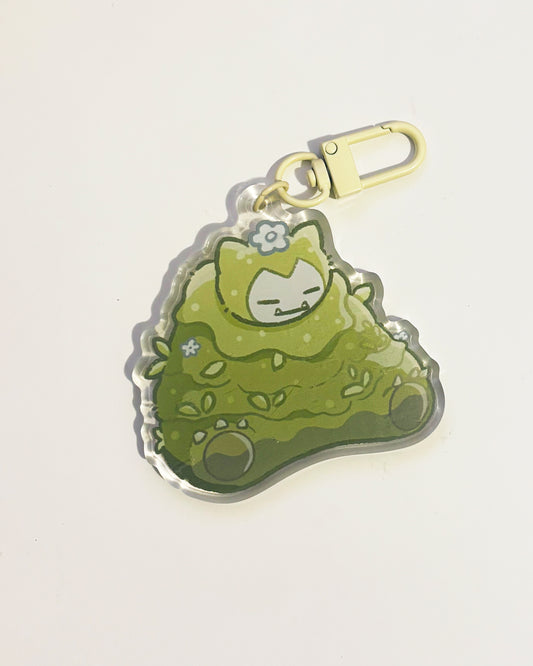 Moss Bear Keychain