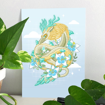 Tearful Dragon Print