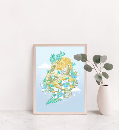 Tearful Dragon Print