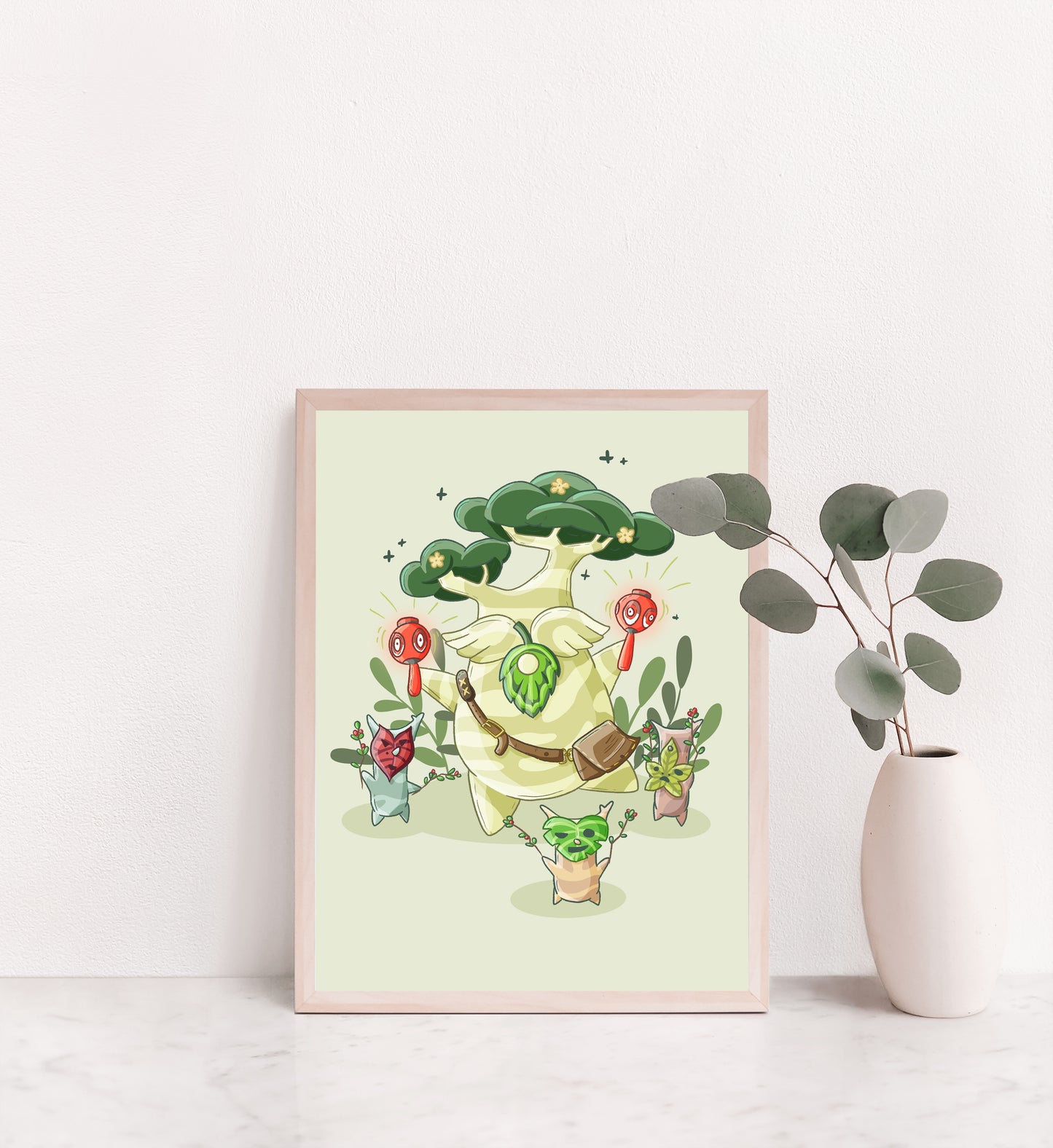 Dancing Forest Spirit Print