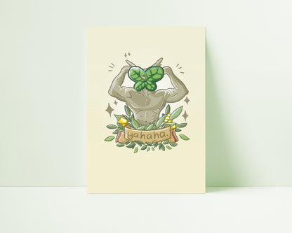 森林精灵艺术版画