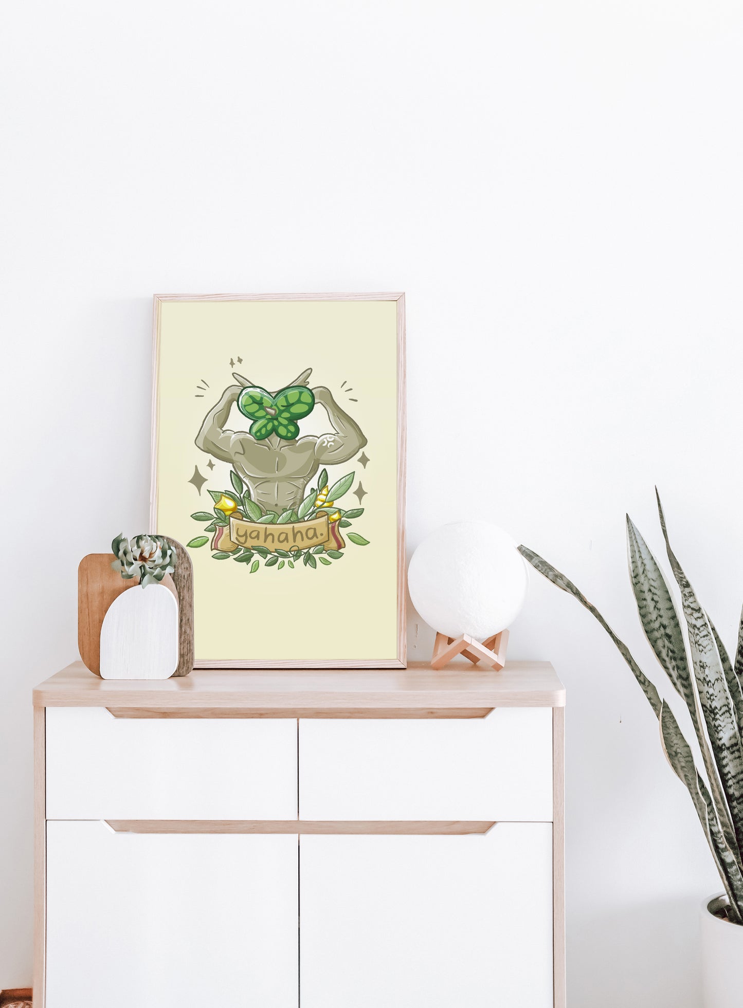 森林精灵艺术版画