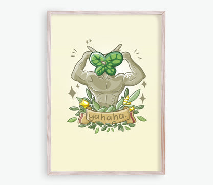 森林精灵艺术版画