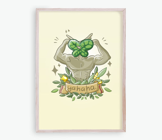 森林精灵艺术版画