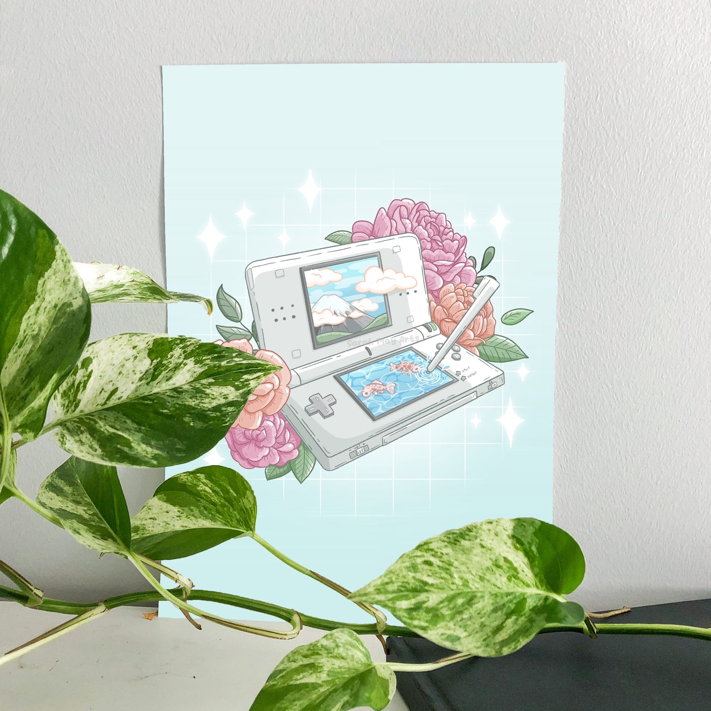 Dual-Screen Handheld Print