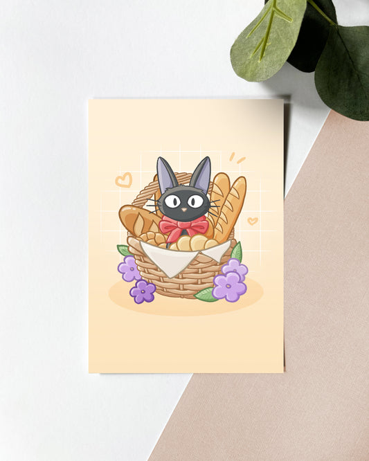 Bakery Cat Spirit Print