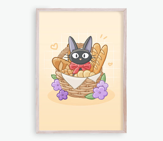 Bakery Cat Spirit Print