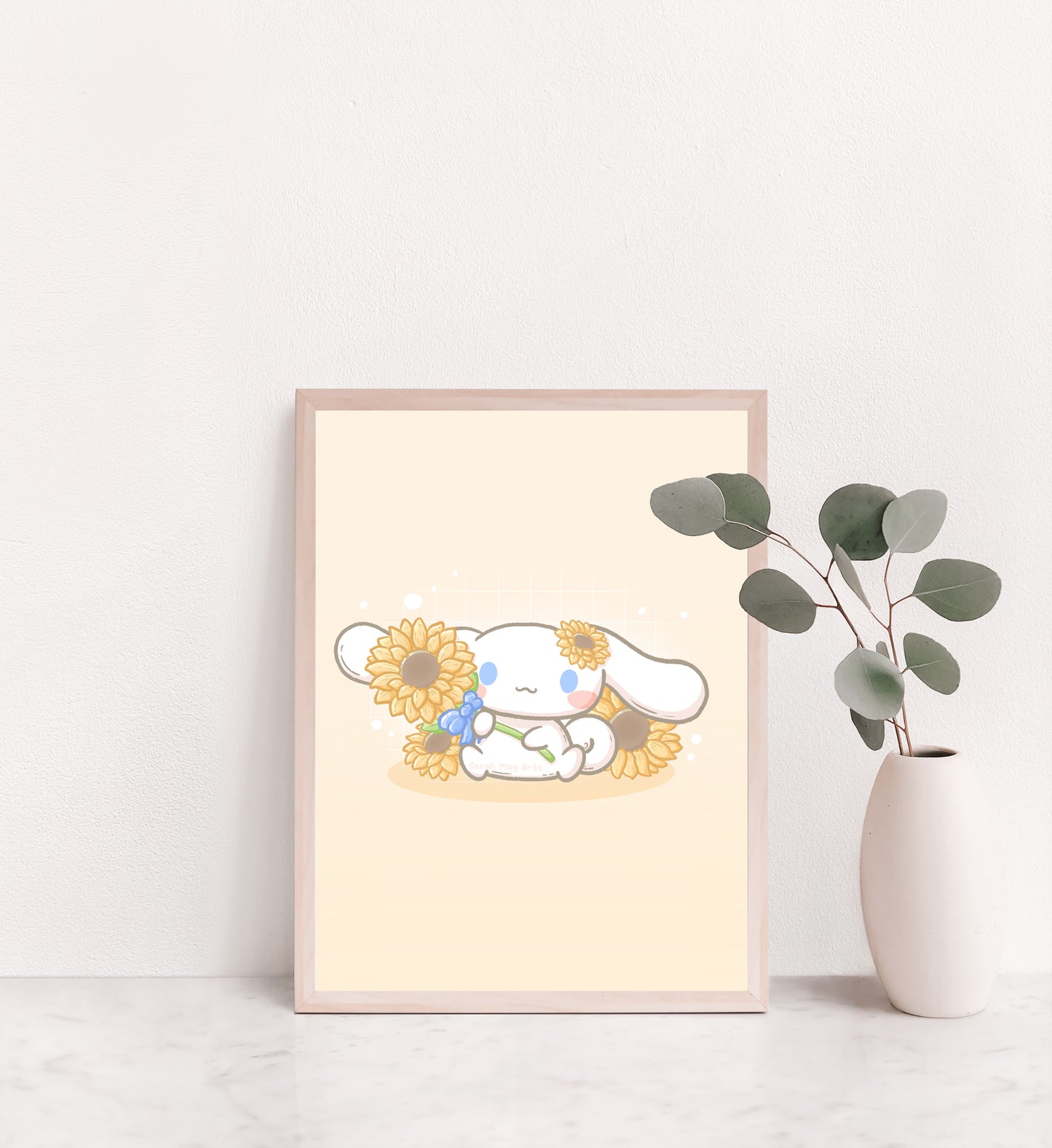 Cinnamon Puppy Print