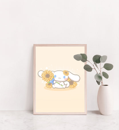 Cinnamon Puppy Print