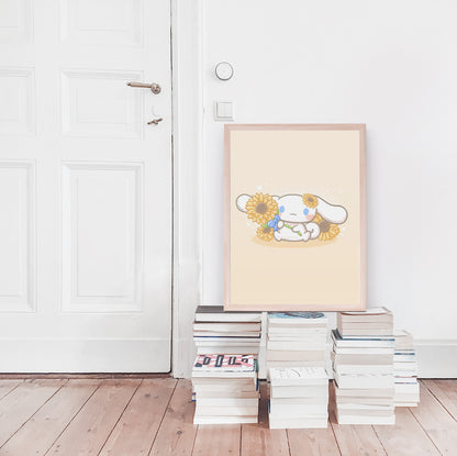 Cinnamon Puppy Print