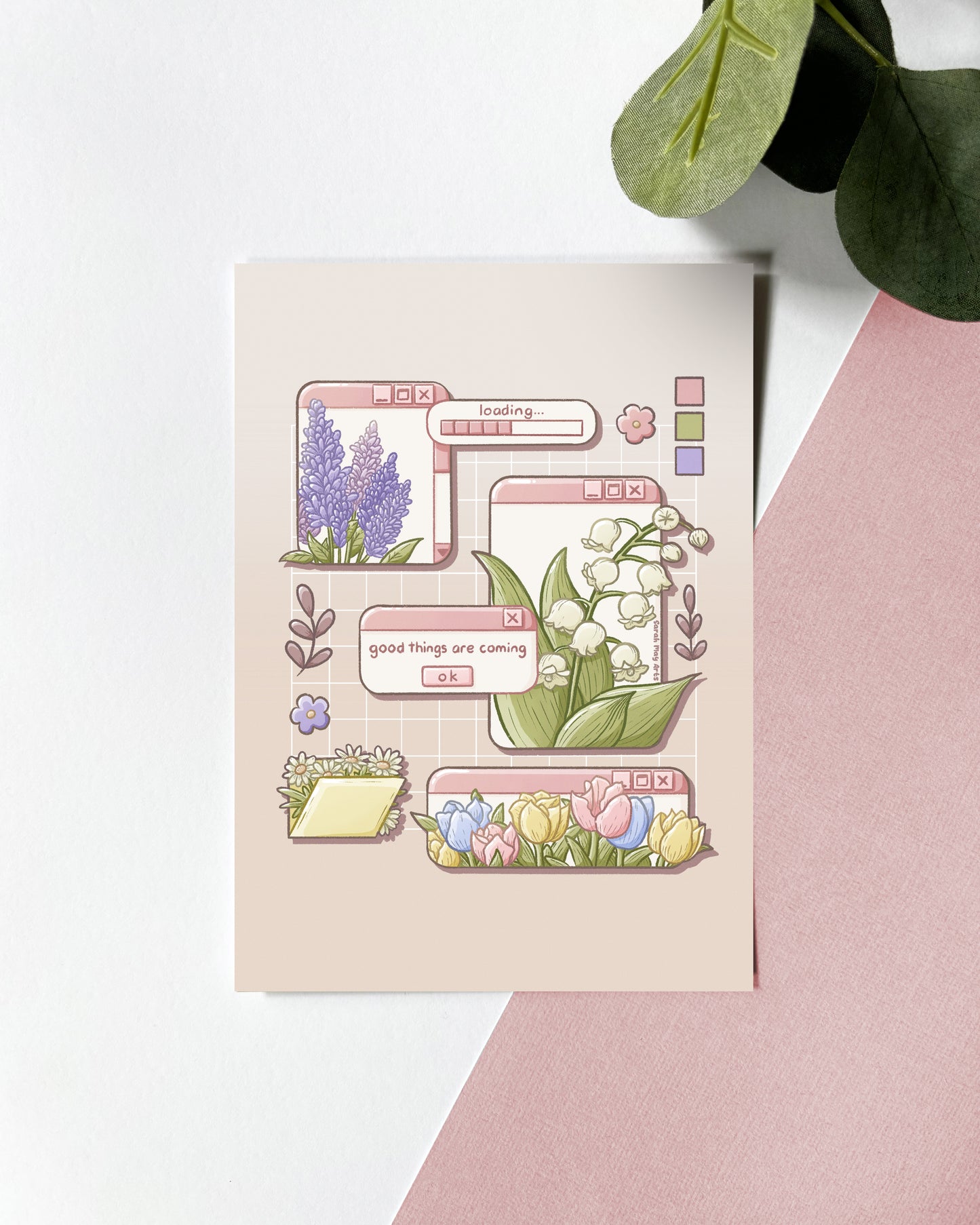 Floral Desktop Print