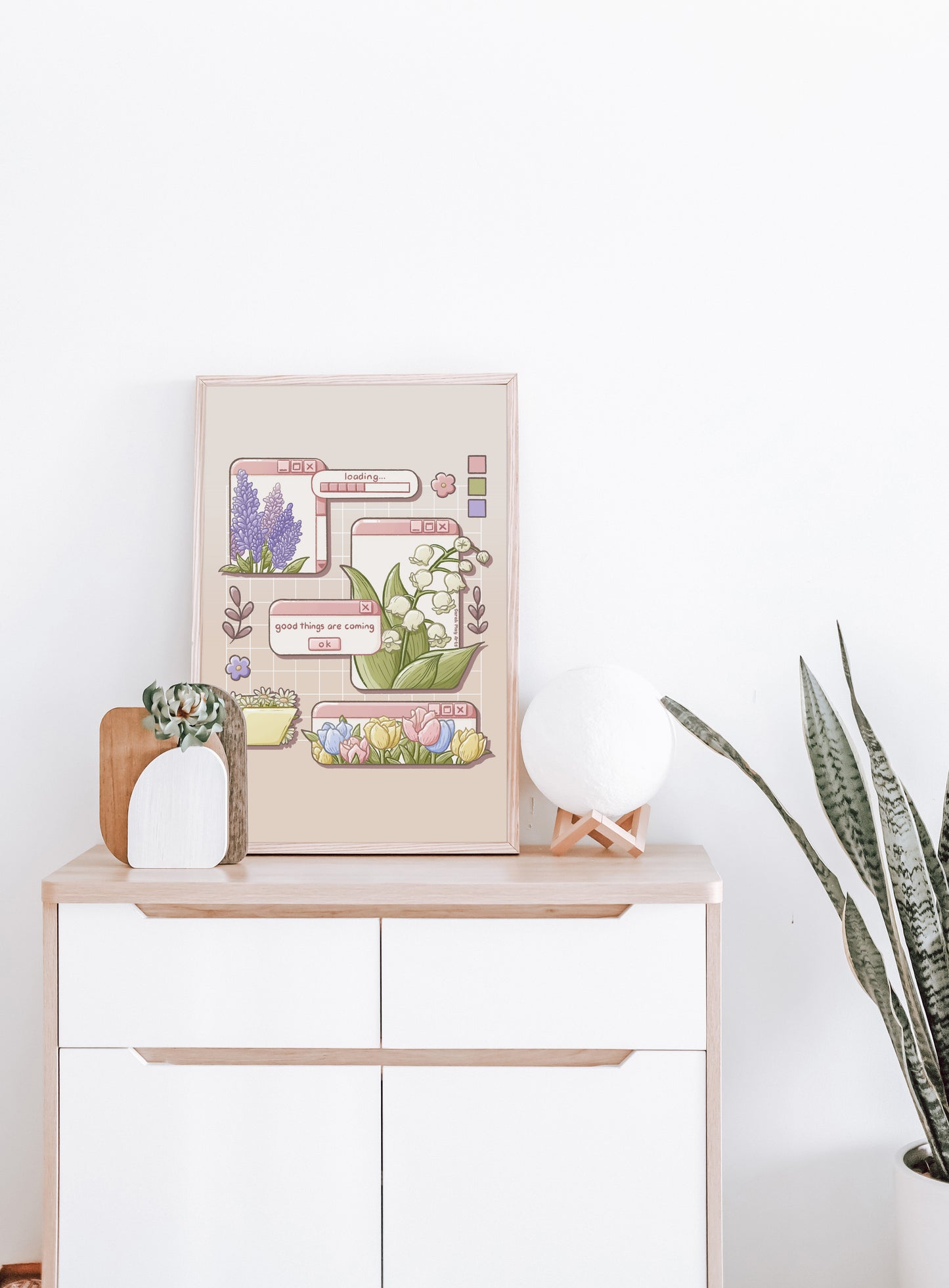 Floral Desktop Print