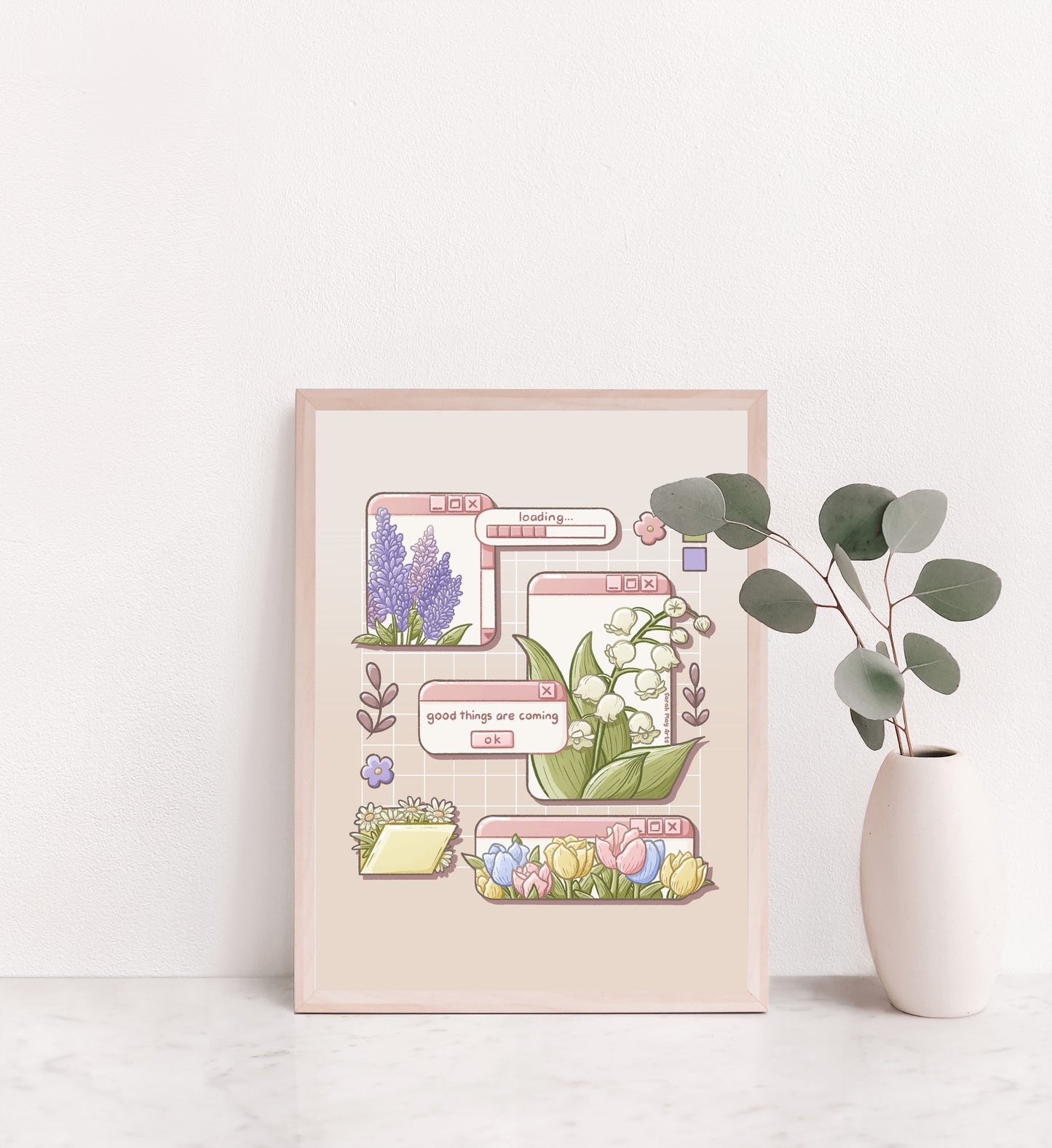 Floral Desktop Print