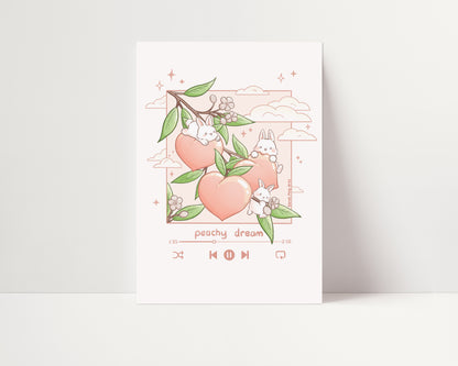 Peachy Dream Print
