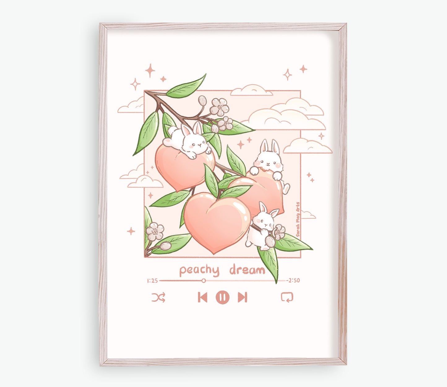 Peachy Dream Print