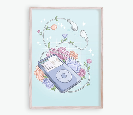 Classic MP3 Player Print