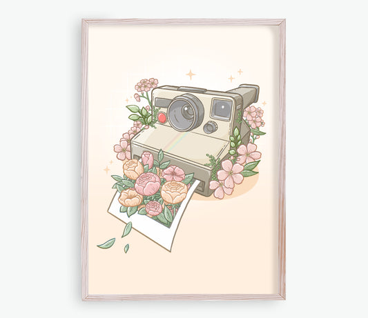 Vintage Camera Print