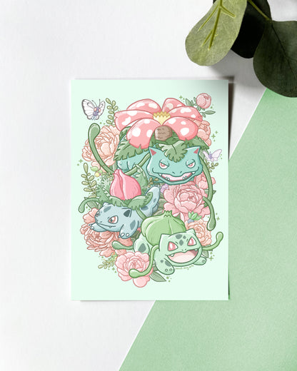 Grass Evolution Print