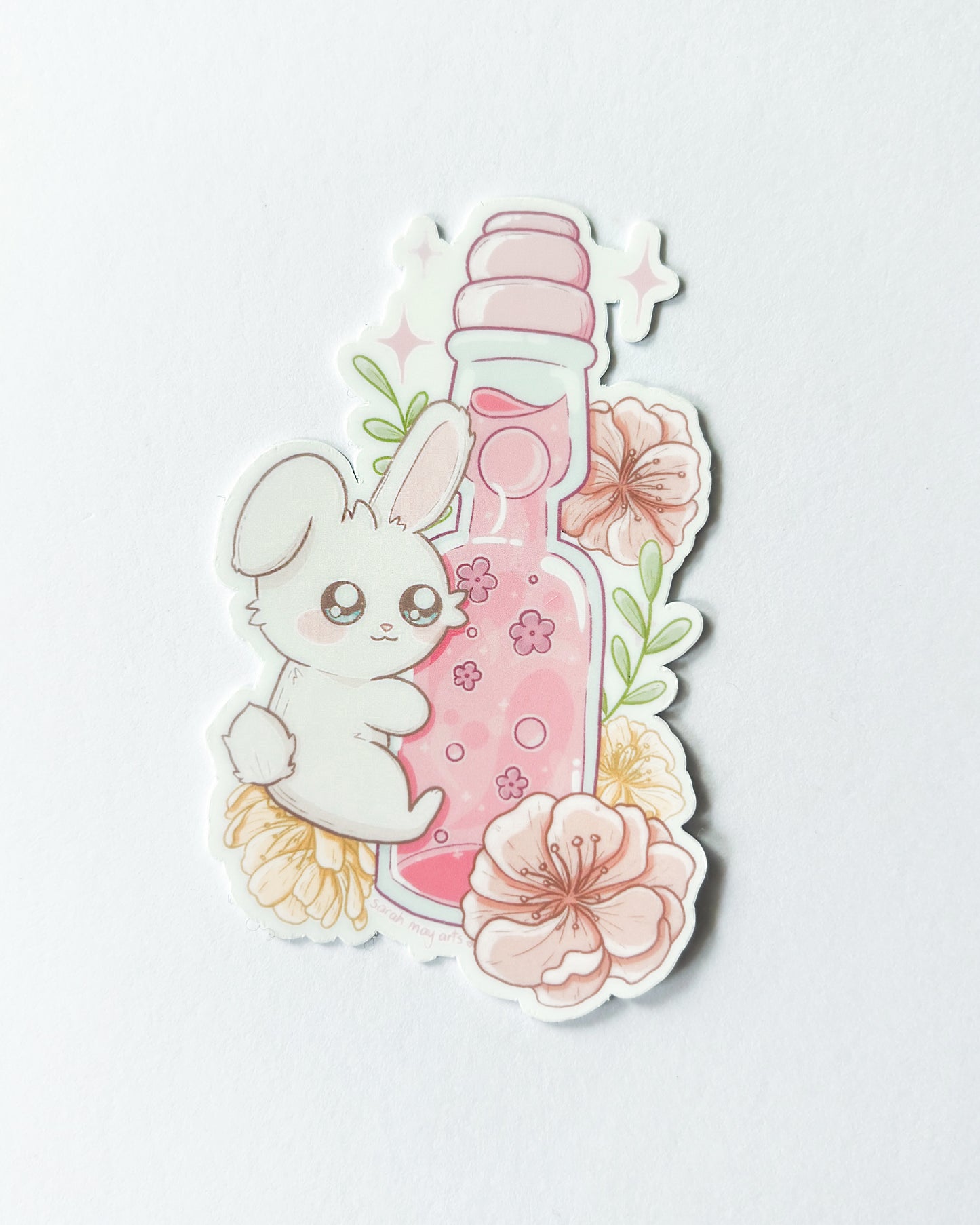 弹珠汽水防水模切贴纸