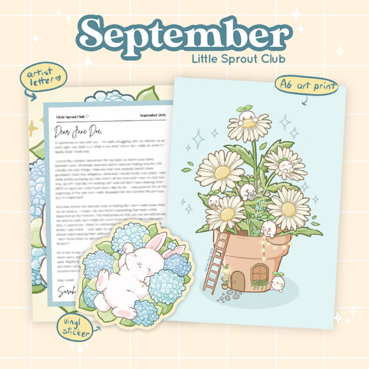 Little Sprout Club - a monthly snail mail club ♡