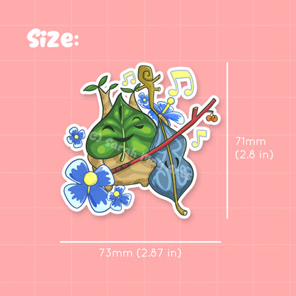 Wind Sage Waterproof Die Cut Sticker