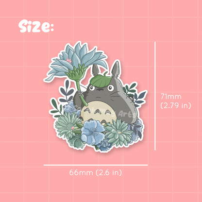 Pelekat Potongan Mati Kalis Air Semangat Hutan