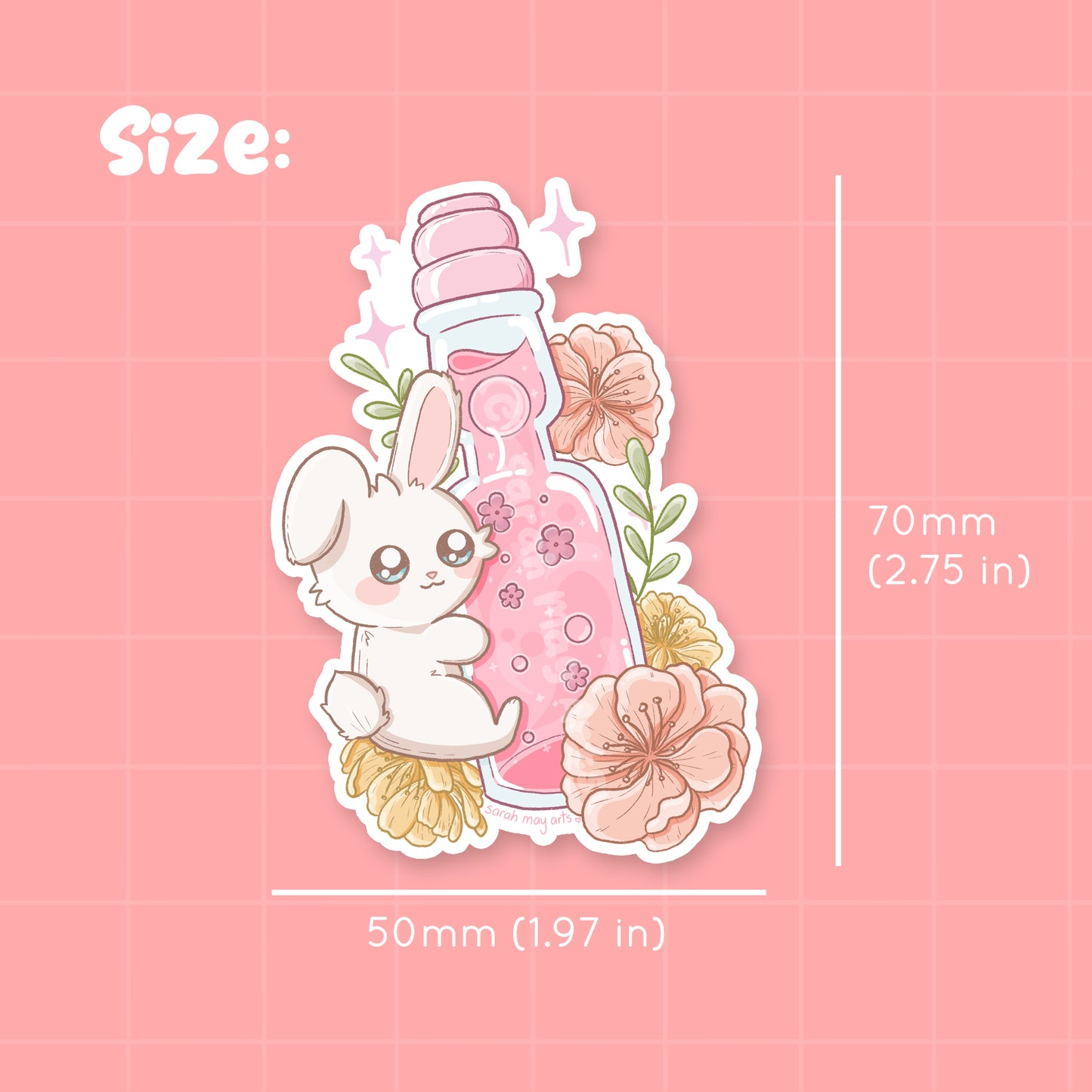 弹珠汽水防水模切贴纸