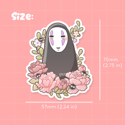 Pelekat Potongan Dail Kalis Air Tanpa Wajah