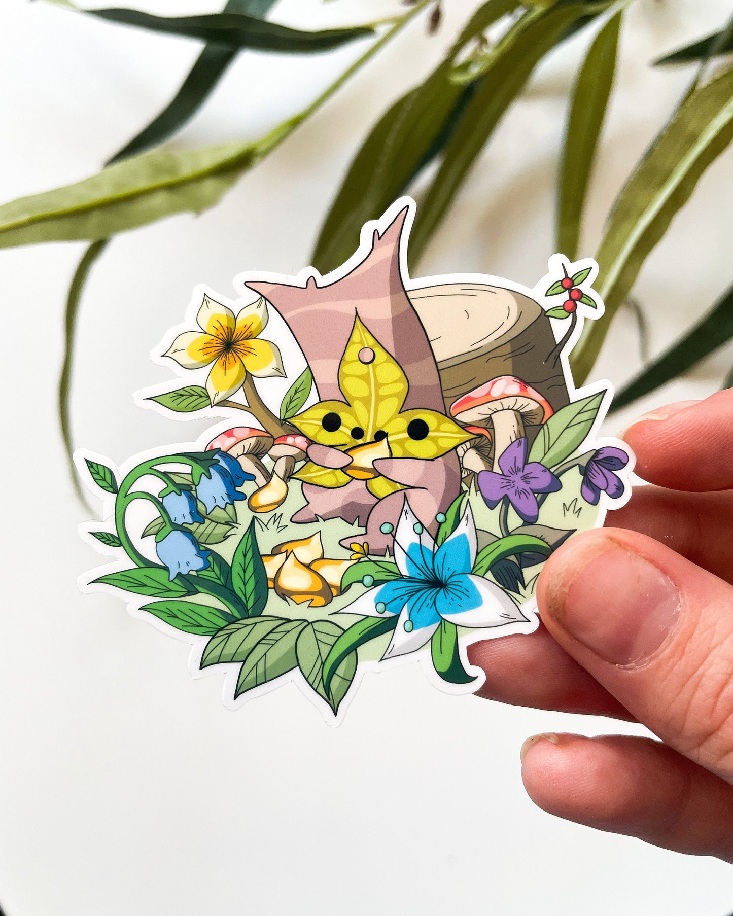Yahaha! Garden Waterproof Die Cut Sticker