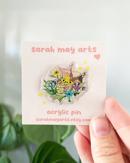 Yahaha! Pin Akrilik Taman