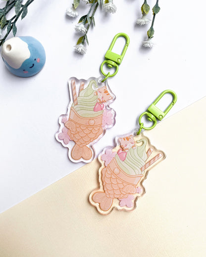 Rantai Kunci Taiyaki