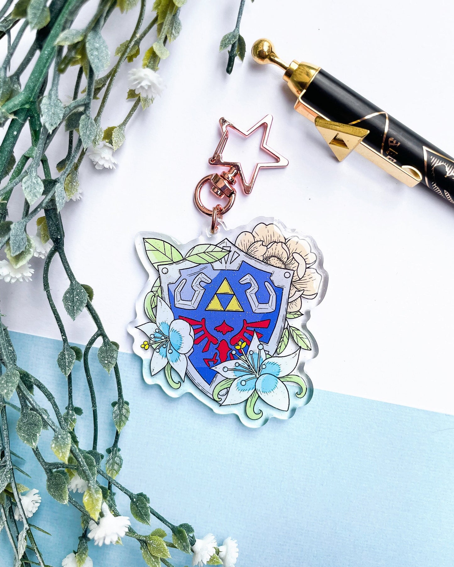 Hero's Shield Keychain