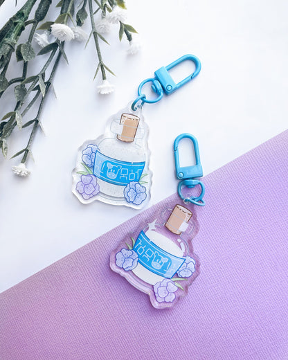 Milk Bottle Keychain