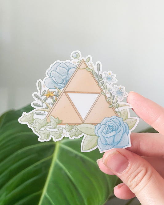 Courage, Power & Wisdom Waterproof Die Cut Sticker