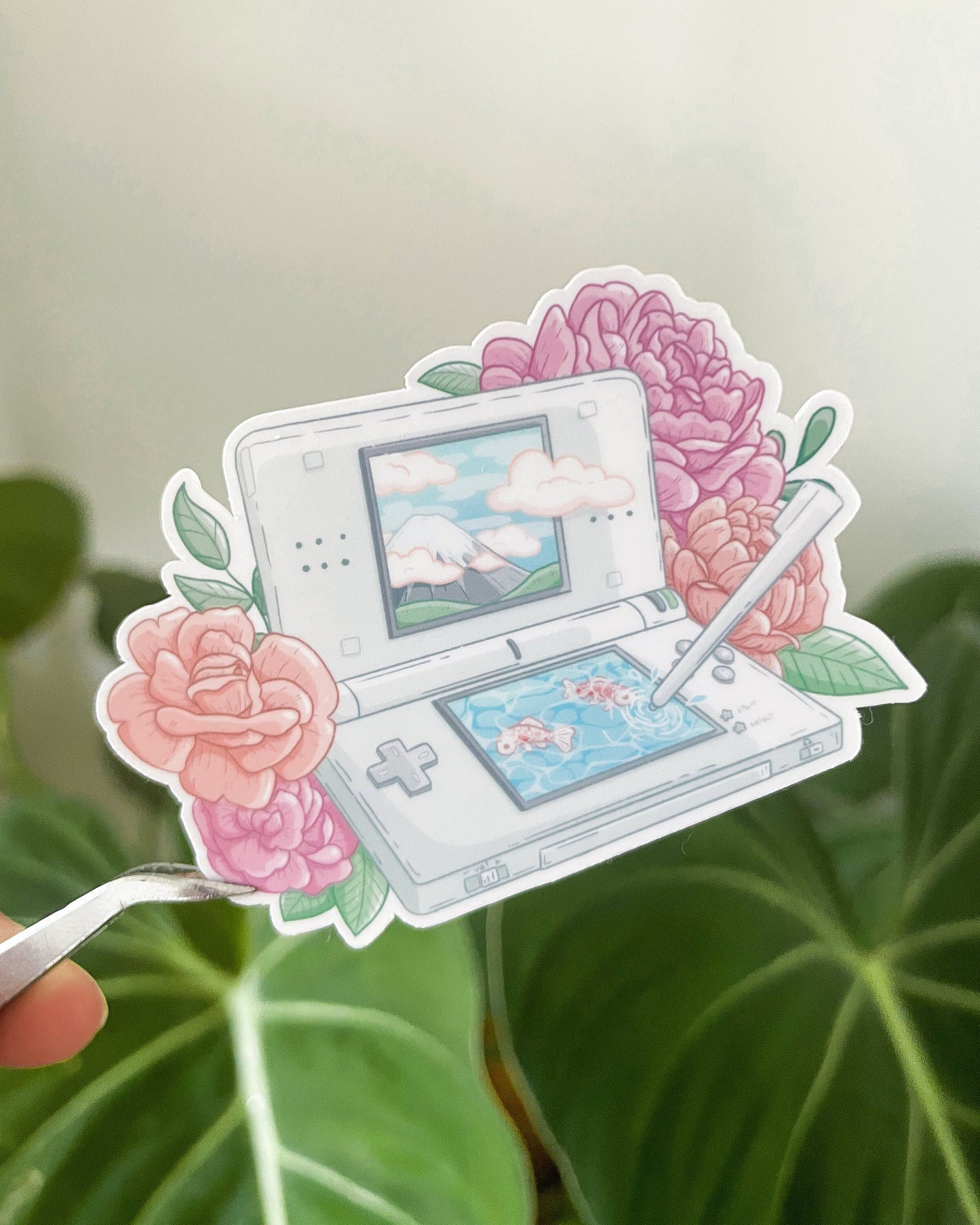 双屏手持防水模切贴纸