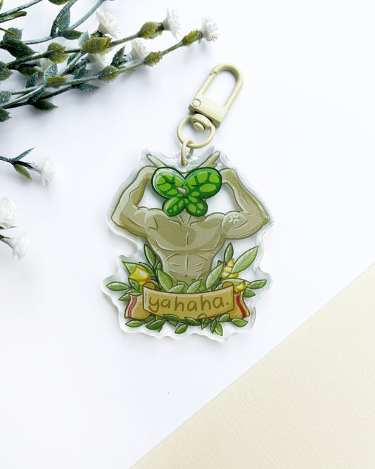Buff Forest Spirit Keychain