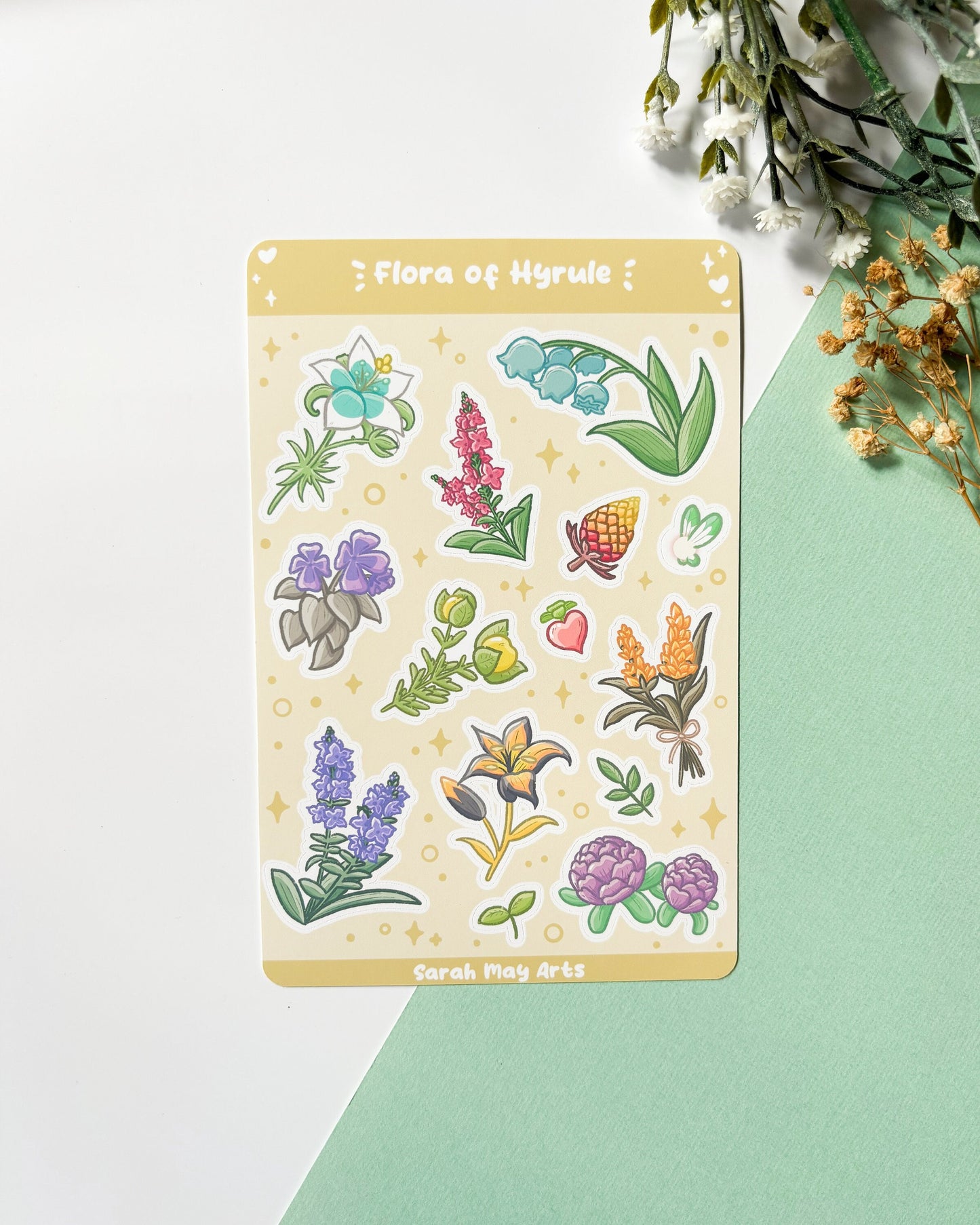 Flora of the Kingdom Sticker Sheet