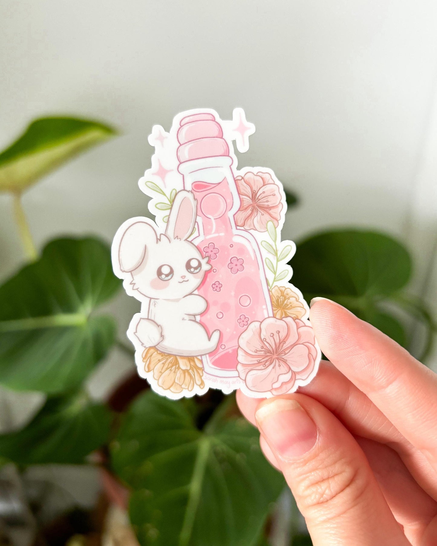 弹珠汽水防水模切贴纸