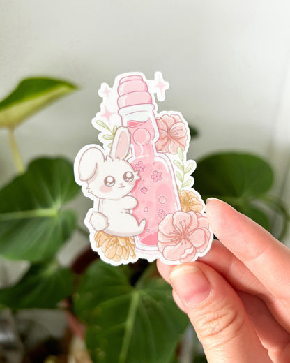 弹珠汽水防水模切贴纸