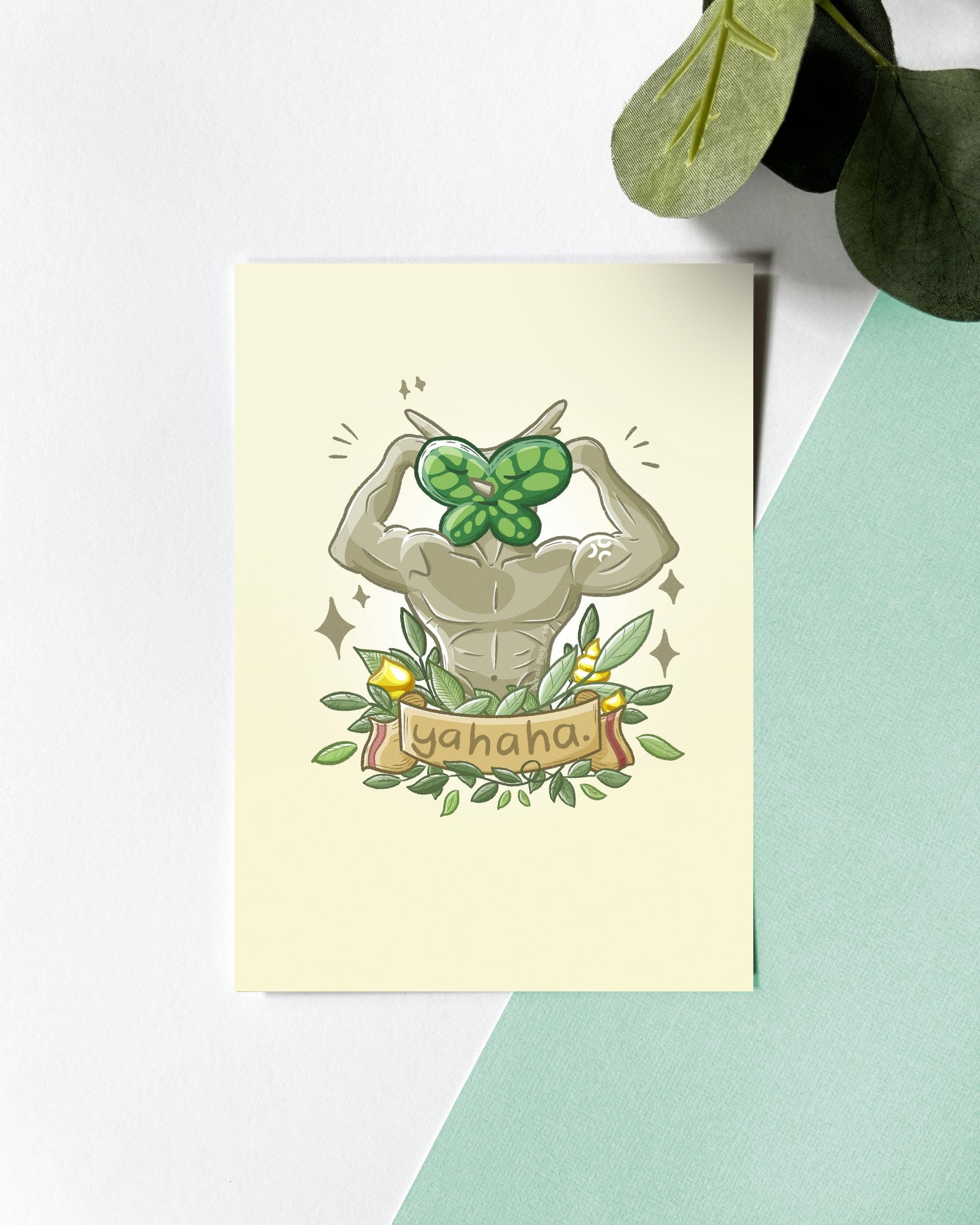 Buff May Buff Forest Spirit Art Print – Sarah May Arts